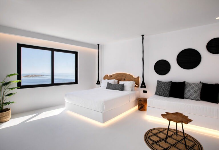 Panthere luxury villa panoramic view Mykonos Greece